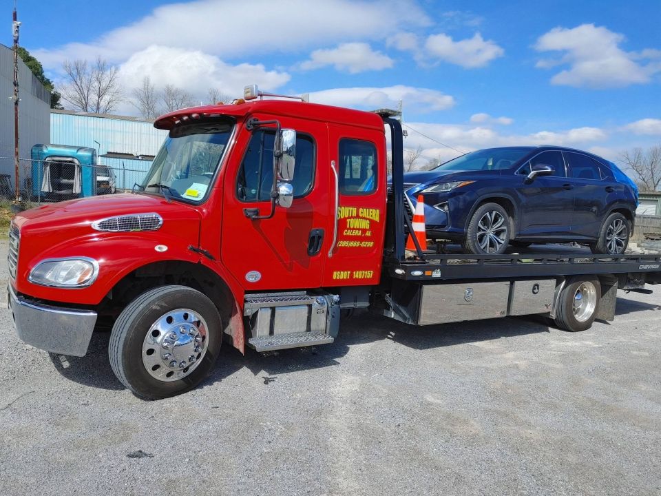 Blue Lexus SUV on the Flatbed – photo 2